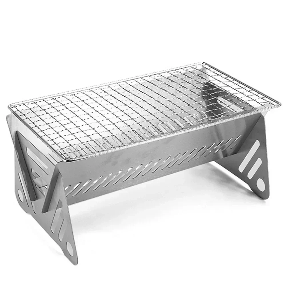 Portable Stainless Steel Barbecue Grill for Outdoor Cooking Compact and Lightweight BBQ Tool for Camping and Hiking
Portable Stainless Steel Barbecue Grill for Outdoor Cooking Compact and Lightweight BBQ Tool for Camping and Hiking