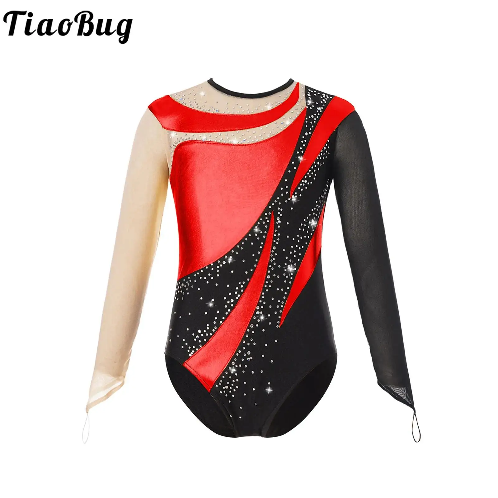 Kids Girls Rhythmic Gymnastics Bodysuit Dancewear Long Sleeve Ballet Dance Leotard Unitard Figure Skating Performance Costumes
Kids Girls Rhythmic Gymnastics Bodysuit Dancewear Long Sleeve Ballet Dance Leotard Unitard Figure Skating Performance Costumes