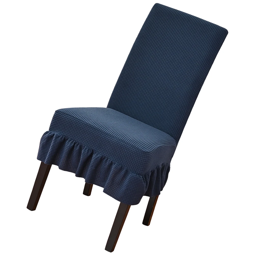 Elastic Chair Covers for Dining Room Fitted Skirt Design Soft Comfortable Stretchable Protector for Old Chairs Renew Look
Elastic Chair Covers for Dining Room Fitted Skirt Design Soft Comfortable Stretchable Protector for Old Chairs Renew Look