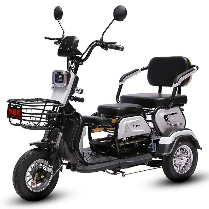 New Electric Tricycle Adult Household Women's Battery Car Small Elderly Scooter
New Electric Tricycle Adult Household Women's Battery Car Small Elderly Scooter