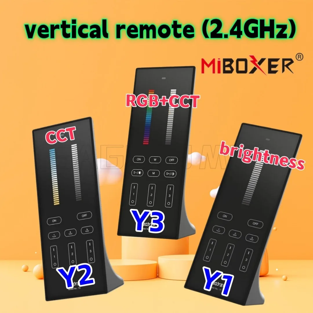 НОВЫЙ Miboxer Y1 Y2 Y3, вертикальный пульт дистанционного управления яркостью, 2,4 ГГц, цветной диммер Temperaturen для CCT RGB + CCT, светодиодная лента
НОВЫЙ Miboxer Y1 Y2 Y3, вертикальный пульт дистанционного управления яркостью, 2,4 ГГц, цветной диммер Temperaturen для CCT RGB + CCT, светодиодная лента