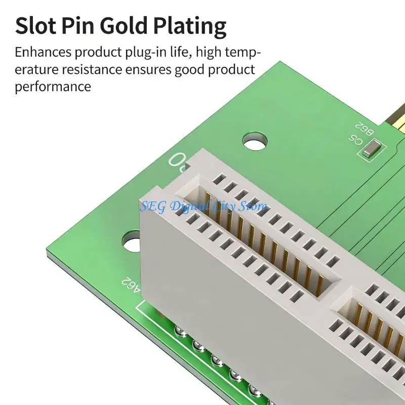 U75B Space Saving PCIe Adapter Transforming Card Orientation to Parallelled Position for Full Height GPUs in 2U Height
U75B Space Saving PCIe Adapter Transforming Card Orientation to Parallelled Position for Full Height GPUs in 2U Height
