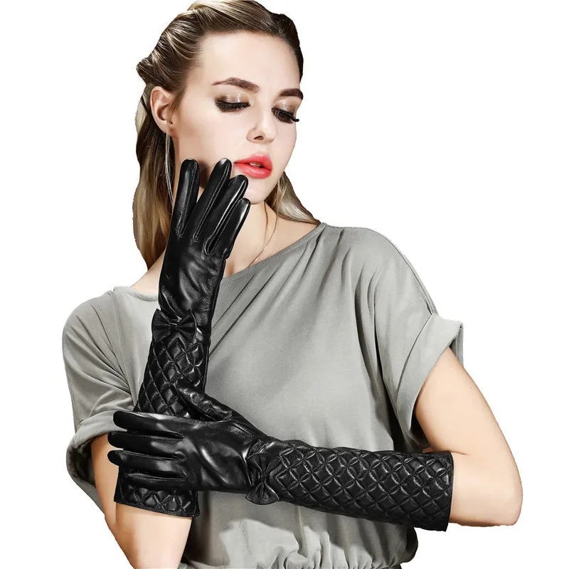 Перчатки Lovely Lady Bow из овчины, 40 см, удлиненные, на флисовой подкладке, очень теплые, длинные кожаные нарукавники для осени и зимы
Перчатки Lovely Lady Bow из овчины, 40 см, удлиненные, на флисовой подкладке, очень теплые, длинные кожаные нарукавники для осени и зимы