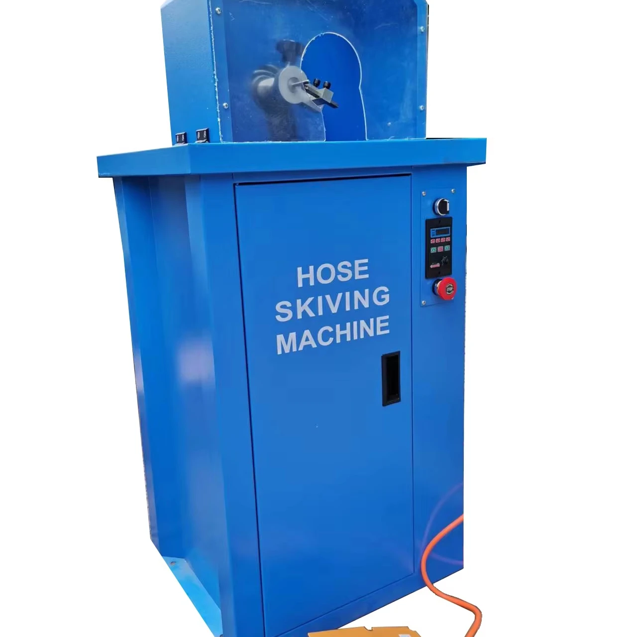 2024 New Product Hydraulic Rubber Hose Skiving High Quality Factory Price 380V/220V Hydraulic Hose Skiving Cutting Machine
2024 New Product Hydraulic Rubber Hose Skiving High Quality Factory Price 380V/220V Hydraulic Hose Skiving Cutting Machine