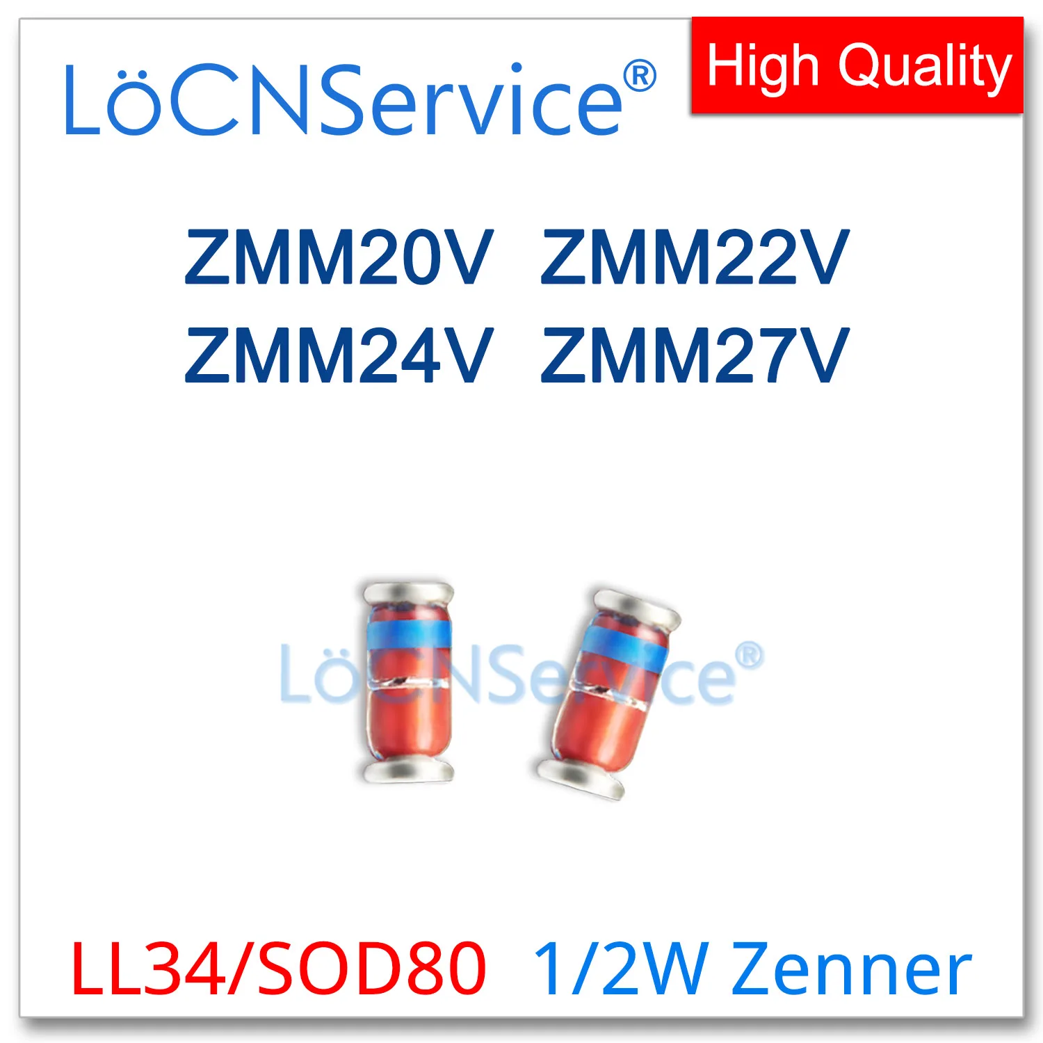 LoCNService 2500 шт. LL34 ZMM20V 20 В ZMM22V 22 В ZMM24V 24 В ZMM27V 27 В 1/2 Вт стабилитрон высокого качества
LoCNService 2500 шт. LL34 ZMM20V 20 В ZMM22V 22 В ZMM24V 24 В ZMM27V 27 В 1/2 Вт стабилитрон высокого качества
