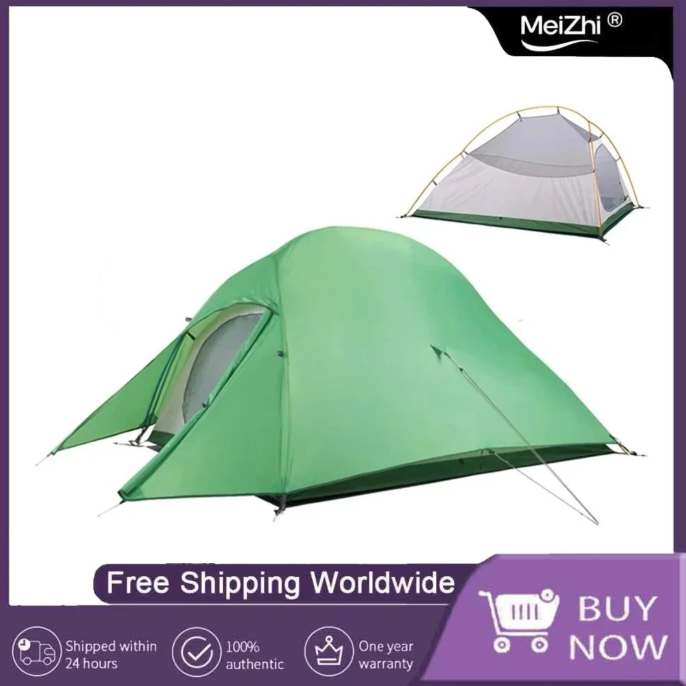 Mei Zi Cloud Up 2 Person Camping Tent Waterproof Easy Build Ultralight Beach Tent Outdoor Hiking Backpacking Shelter Tents
Mei Zi Cloud Up 2 Person Camping Tent Waterproof Easy Build Ultralight Beach Tent Outdoor Hiking Backpacking Shelter Tents