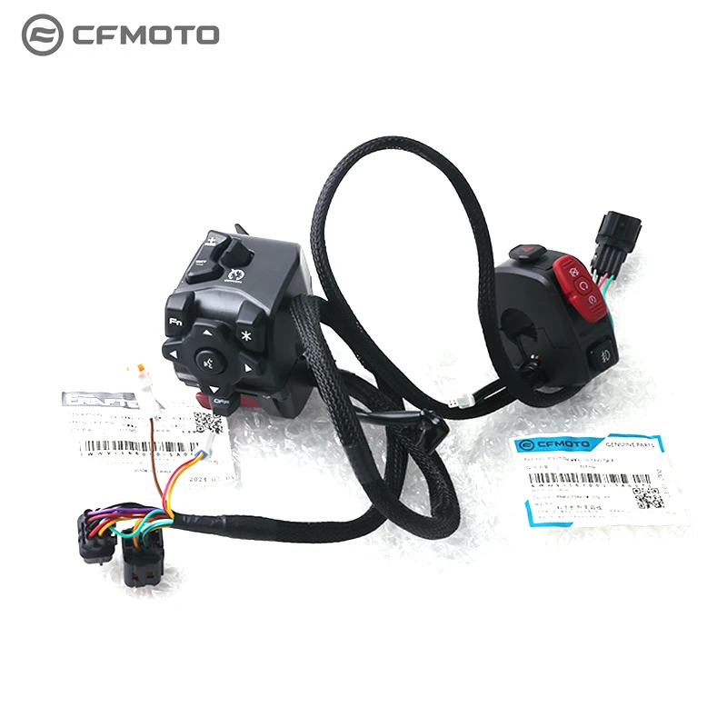 Аксессуары для мотоциклов CFMOTO Spring Breeze 2023, Adventure Edition 800MT, переключатель на руле в сборе, стартовый звуковой сигнал 
Аксессуары для мотоциклов CFMOTO Spring Breeze 2023, Adventure Edition 800MT, переключатель на руле в сборе, стартовый звуковой сигнал