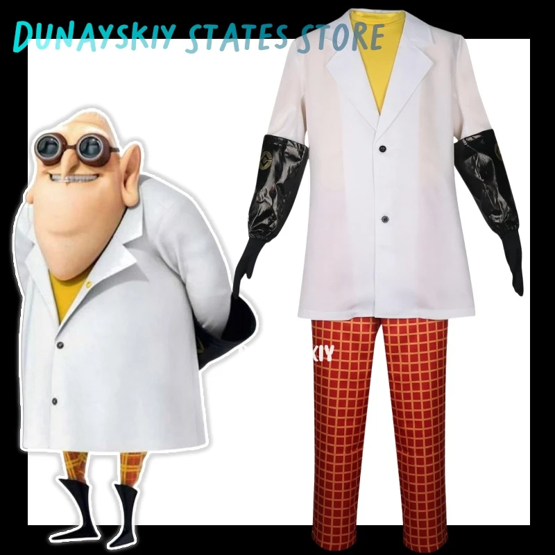 Anime Nefario Cosplay Dr Cosplay Man Nefario Doctor Play Costume Uniform Suit Halloween Party Role Play Outfit
Anime Nefario Cosplay Dr Cosplay Man Nefario Doctor Play Costume Uniform Suit Halloween Party Role Play Outfit