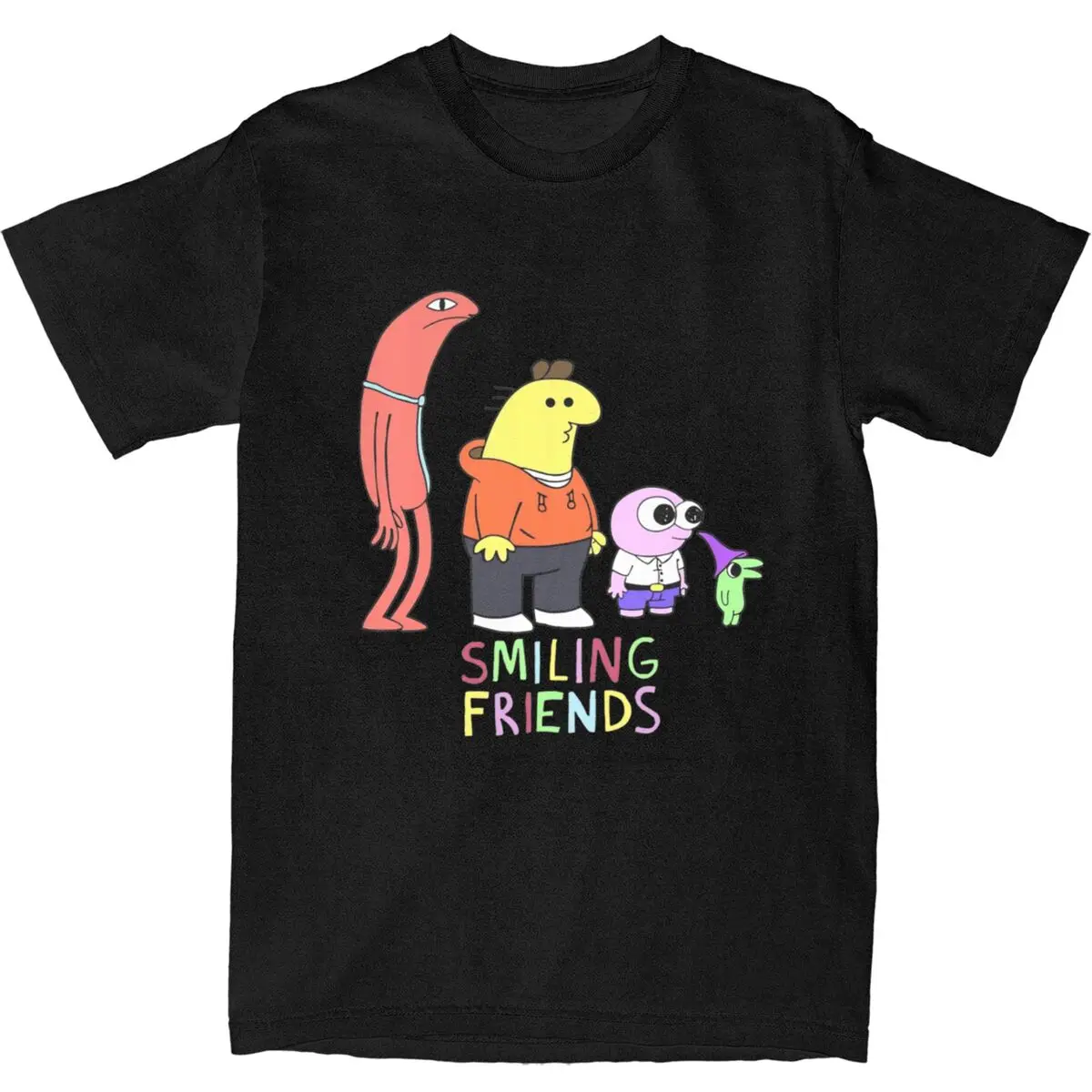 Smiling Friends Cartoon T-Shirt Mens Television Y2K Basic Cotton T Shirts Beach Comfortable Harajuku Tee Shirt Big Size Clothing
Smiling Friends Cartoon T-Shirt Mens Television Y2K Basic Cotton T Shirts Beach Comfortable Harajuku Tee Shirt Big Size Clothing