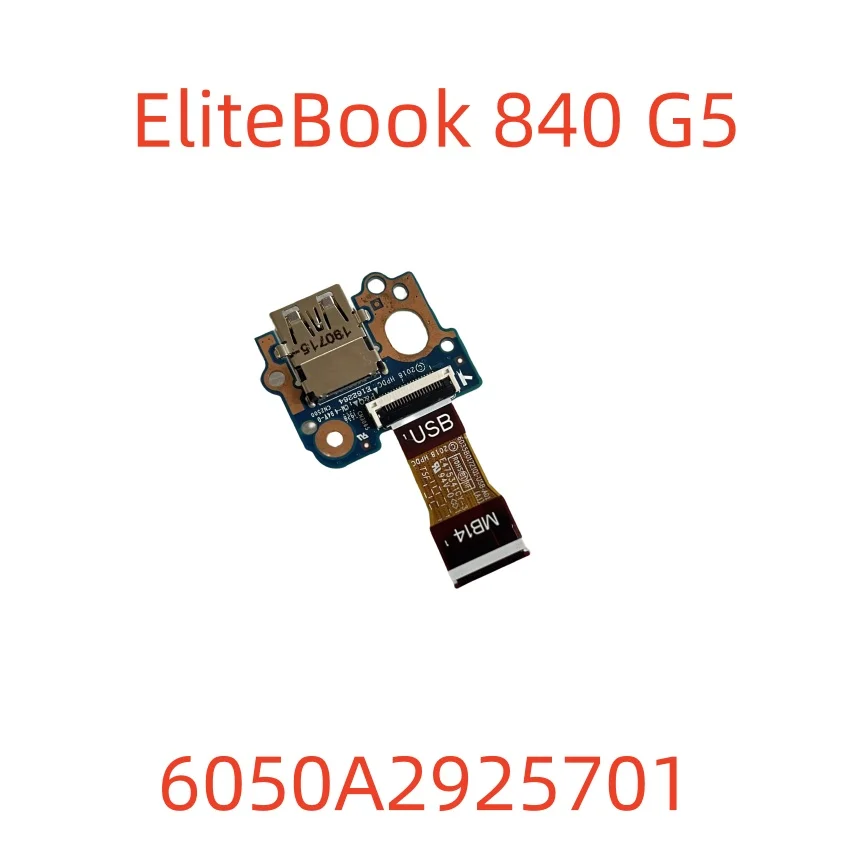 Для ноутбука HP EliteBook 840 G5 SPS USB-плата с кабелем 6035B 0172101 -USB-A01 6050A 2925701
Для ноутбука HP EliteBook 840 G5 SPS USB-плата с кабелем 6035B 0172101 -USB-A01 6050A 2925701