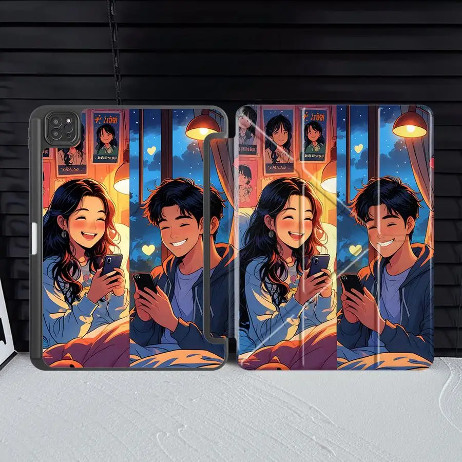 Couple Fashion Cute Holder Cover Tablet Case For iPad Air 4 5 M3 M2 1 2 M4 11inch Pro 2025 Pro 11th 10th 9th 8th 7th 12.9inch
Couple Fashion Cute Holder Cover Tablet Case For iPad Air 4 5 M3 M2 1 2 M4 11inch Pro 2025 Pro 11th 10th 9th 8th 7th 12.9inch