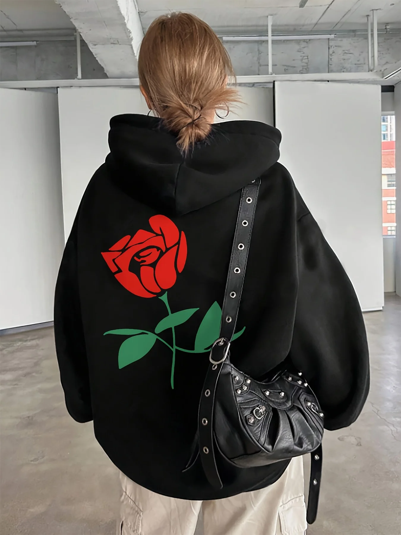 Rose Graphic Printing Autumn and Winter Pure Cotton Men's and Women's Hoodies Casual Outdoor Street Sports Training Brand Trend
Rose Graphic Printing Autumn and Winter Pure Cotton Men's and Women's Hoodies Casual Outdoor Street Sports Training Brand Trend