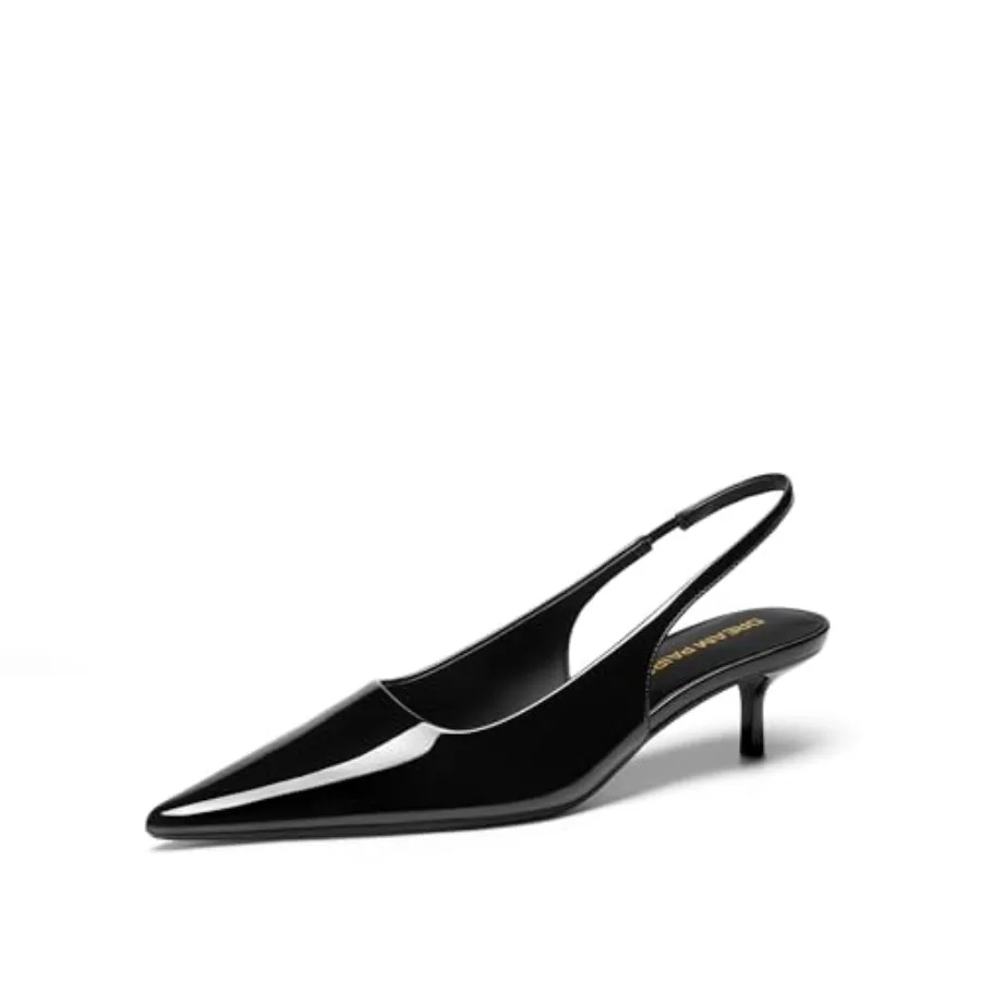 DREAM PAIRS Women's Kitten Heels Slingback Low Closed Toe Comfortable Pumps Pointed Toe Wedding Party Elegant Dress Shoes
DREAM PAIRS Women's Kitten Heels Slingback Low Closed Toe Comfortable Pumps Pointed Toe Wedding Party Elegant Dress Shoes