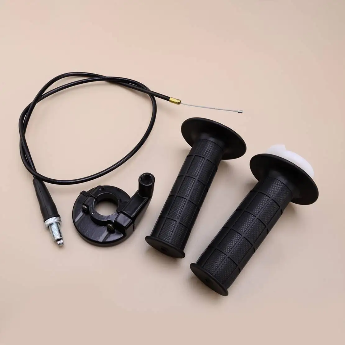 1 Pair Handlebar Grip Handle With Twist Throttle Cable Universal Fit For Motorized Bicycle Mini Motor Bike
1 Pair Handlebar Grip Handle With Twist Throttle Cable Universal Fit For Motorized Bicycle Mini Motor Bike