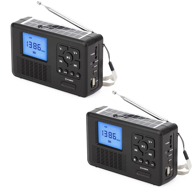 Portable Mini Radio Solar Hand Crank Radio Bluetooth Speaker Emergency Radio With Flashlight
Portable Mini Radio Solar Hand Crank Radio Bluetooth Speaker Emergency Radio With Flashlight