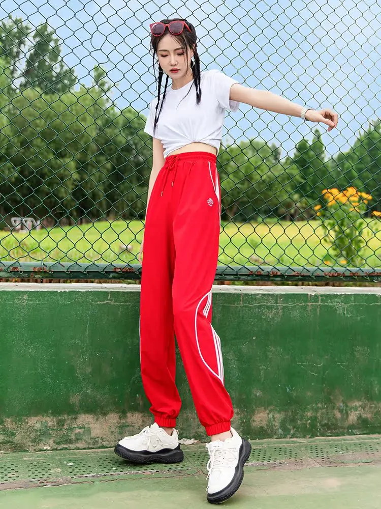 Quick Dry Women's Sport Pants Loose Casual Trousers Running Fitness Slimming Cuffed Long Yoga Dance Pants High Waist Harlan
Quick Dry Women's Sport Pants Loose Casual Trousers Running Fitness Slimming Cuffed Long Yoga Dance Pants High Waist Harlan