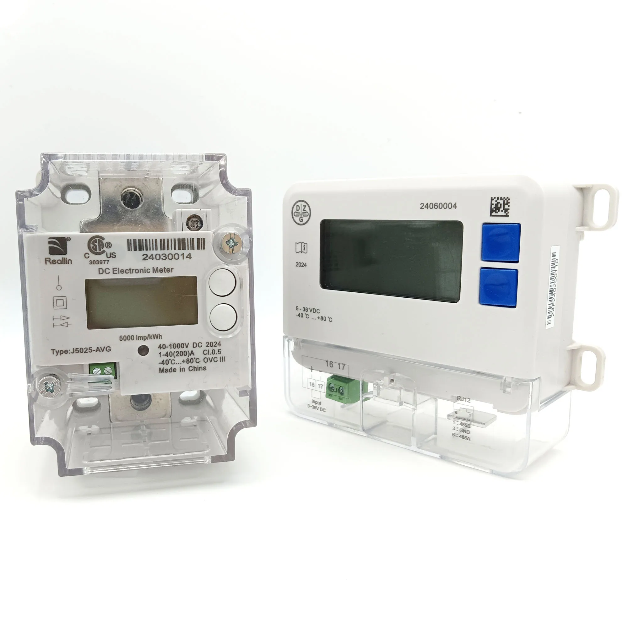 J5025-AVG Electric Meter Smart DC Meter for EV Charging Pile 1000 Volts Direct Current Energy Meter Single
J5025-AVG Electric Meter Smart DC Meter for EV Charging Pile 1000 Volts Direct Current Energy Meter Single
