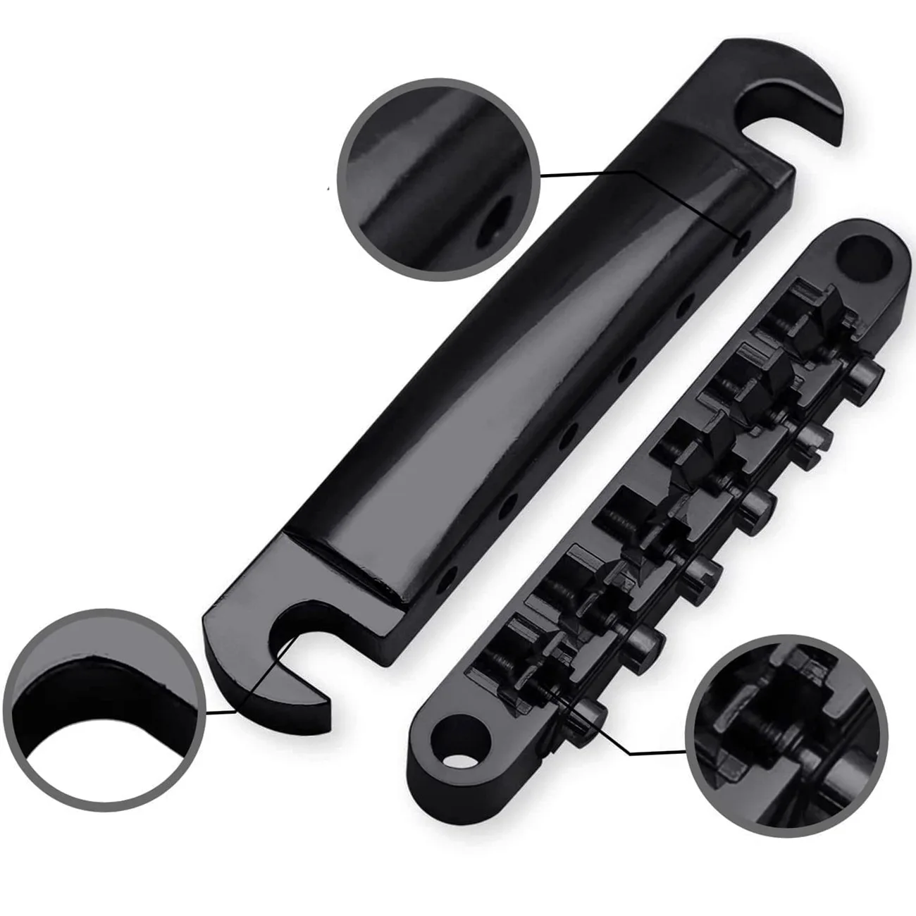 LP Bridge Tailpiece Верхняя и нижняя мостовая гайка SG Электрогитара Твердая струна Гайка сиденья
LP Bridge Tailpiece Верхняя и нижняя мостовая гайка SG Электрогитара Твердая струна Гайка сиденья