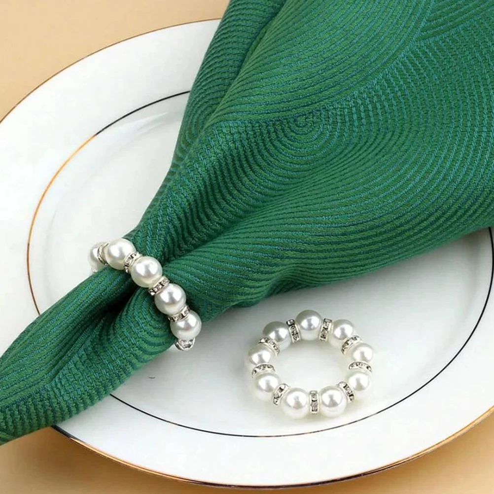 12pcs Pearl Holder Metal Banquet Wedding Decor Rings Table Decoration Pearl Napkin Holder Reusable Dining Napkins
12pcs Pearl Holder Metal Banquet Wedding Decor Rings Table Decoration Pearl Napkin Holder Reusable Dining Napkins