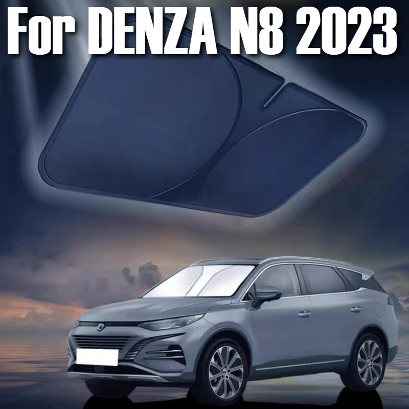 Для DENZA N8 2023, автомобильные аксессуары, складной солнцезащитный козырек, солнцезащитный козырек на лобовое стекло, теплоизоляция, летний авто
Для DENZA N8 2023, автомобильные аксессуары, складной солнцезащитный козырек, солнцезащитный козырек на лобовое стекло, теплоизоляция, летний авто