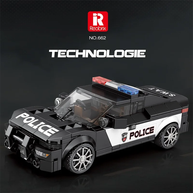 Строительные блоки автомобиля Reobrix 662, специальная модель автомобиля городской полиции, подходящая в качестве подарков на день рождения, Рождество, Хэллоуин
Строительные блоки автомобиля Reobrix 662, специальная модель автомобиля городской полиции, подходящая в качестве подарков на день рождения, Рождество, Хэллоуин