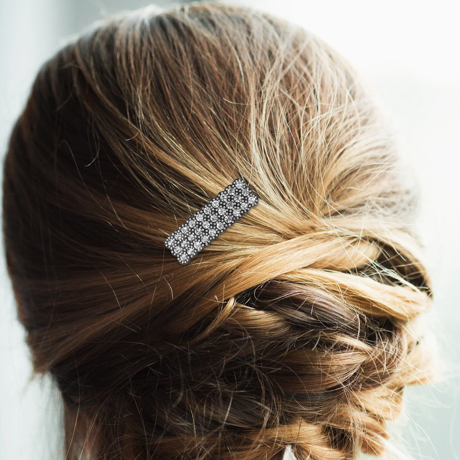 4pcs Rhinestone Hair Clips Rectangular Snap Barrettes For Women Wedding Party Everyday Use Flat Hairpins Decorative Hair
4pcs Rhinestone Hair Clips Rectangular Snap Barrettes For Women Wedding Party Everyday Use Flat Hairpins Decorative Hair