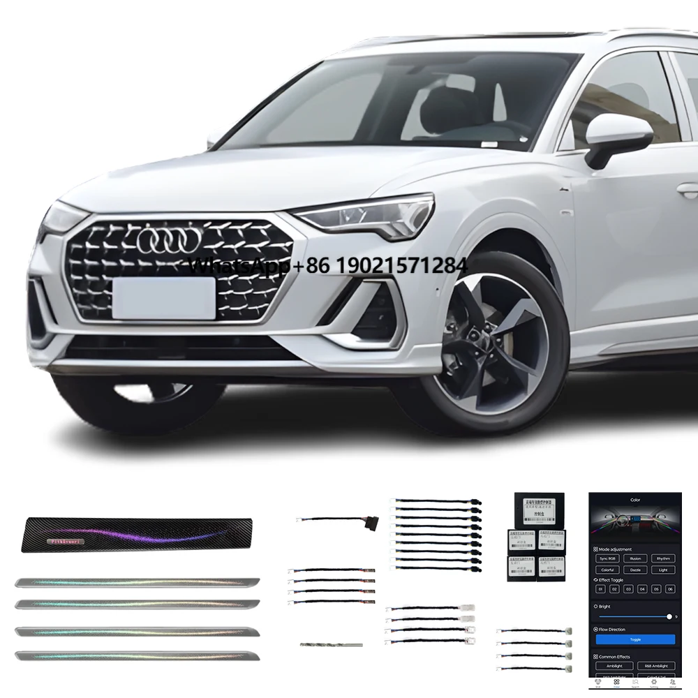 19-24 Q3 Factory Sales High Quality Ambient Light Car InteriorCarbon Fiber Textured Star River Magic Color 29 Lights for Q3
19-24 Q3 Factory Sales High Quality Ambient Light Car InteriorCarbon Fiber Textured Star River Magic Color 29 Lights for Q3