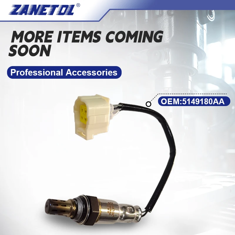 ZANETOL Oxygen (O2) Sensor Car Model for DODGE VIPER 2016~2017 for JEEP GRAND CHEROKEE 2006~2022 5149180AA 0065422018 0065422118
ZANETOL Oxygen (O2) Sensor Car Model for DODGE VIPER 2016~2017 for JEEP GRAND CHEROKEE 2006~2022 5149180AA 0065422018 0065422118