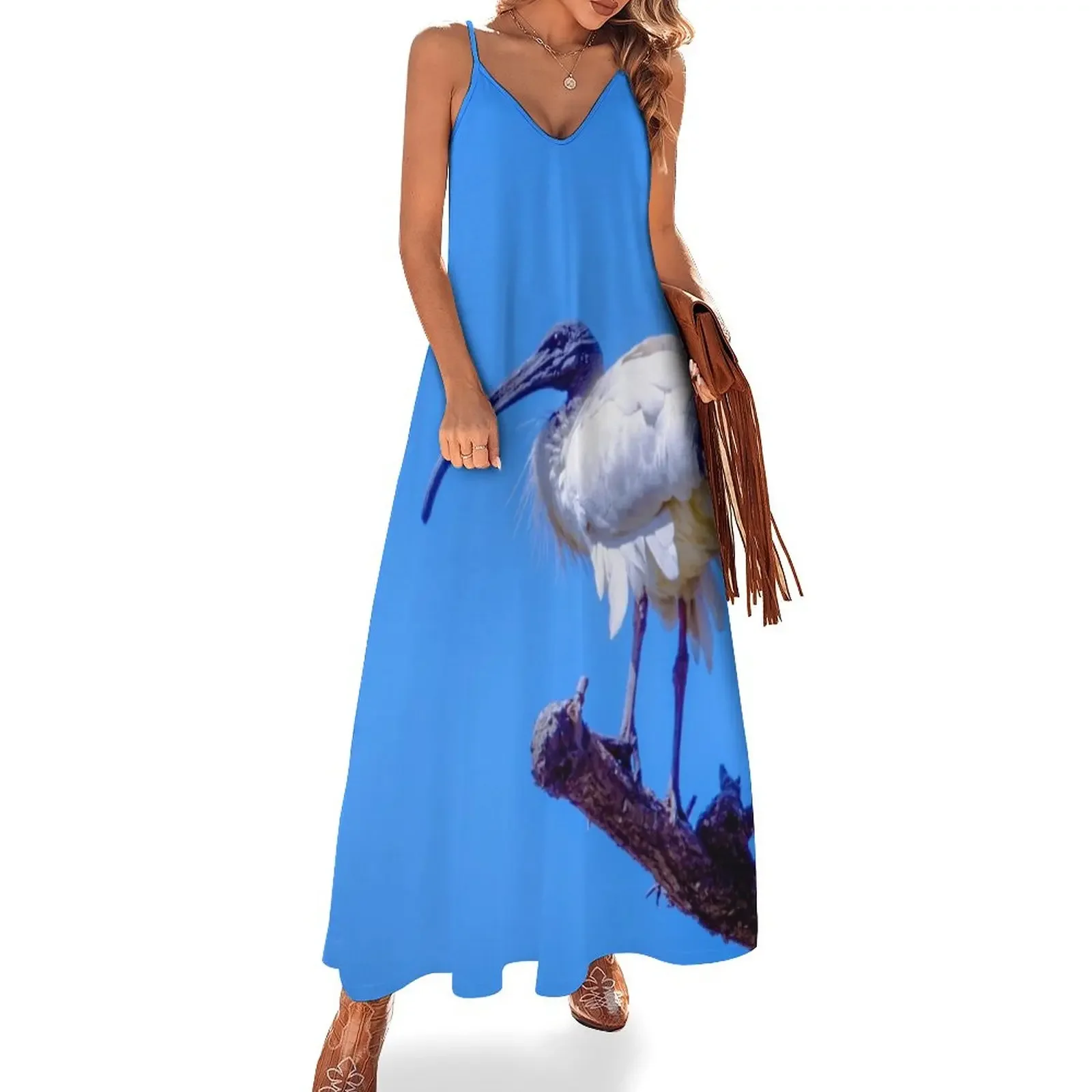 The Australian White Ibis Sleeveless Dress women's elegant loose dresses fairy dress Dress
The Australian White Ibis Sleeveless Dress women's elegant loose dresses fairy dress Dress