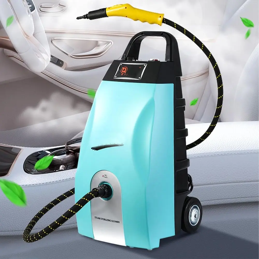 Portable High-Pressure Steam Cleaner for Home, Car, and Hotel - Carpet Extractor and Detailing Tool (Light Blue)
Portable High-Pressure Steam Cleaner for Home, Car, and Hotel - Carpet Extractor and Detailing Tool (Light Blue)