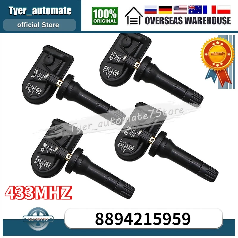 8894215959 TPMS Sensor 433MHz Tire Pressure Monitoring Sensor For Geely Galaxy E8 lynkco 07 EM-P 08 EM-P Z10 Zeekr 001
8894215959 TPMS Sensor 433MHz Tire Pressure Monitoring Sensor For Geely Galaxy E8 lynkco 07 EM-P 08 EM-P Z10 Zeekr 001