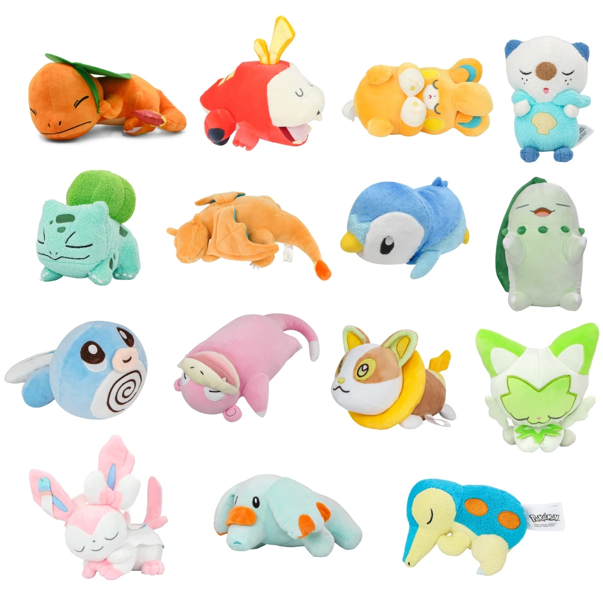 Pokemon Sleeping Sprigatito Charmander Sylveon Fuecoco Plush Toys Kawaii Pamo Charizard Oshawott Psyduck Peluche Dolls Gifts Kid
Pokemon Sleeping Sprigatito Charmander Sylveon Fuecoco Plush Toys Kawaii Pamo Charizard Oshawott Psyduck Peluche Dolls Gifts Kid