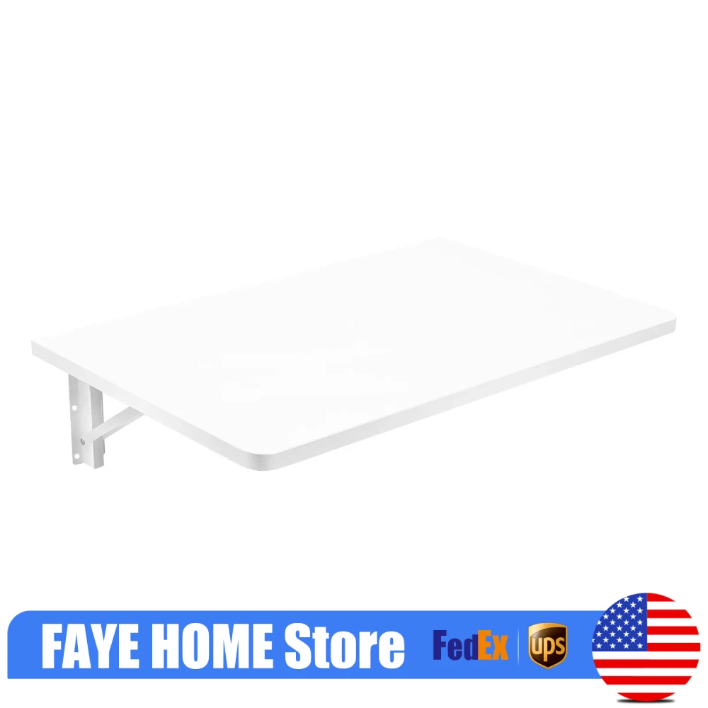 Home/Office Wall Mounted Floating Writing Table Computer Desk Work Table Durable