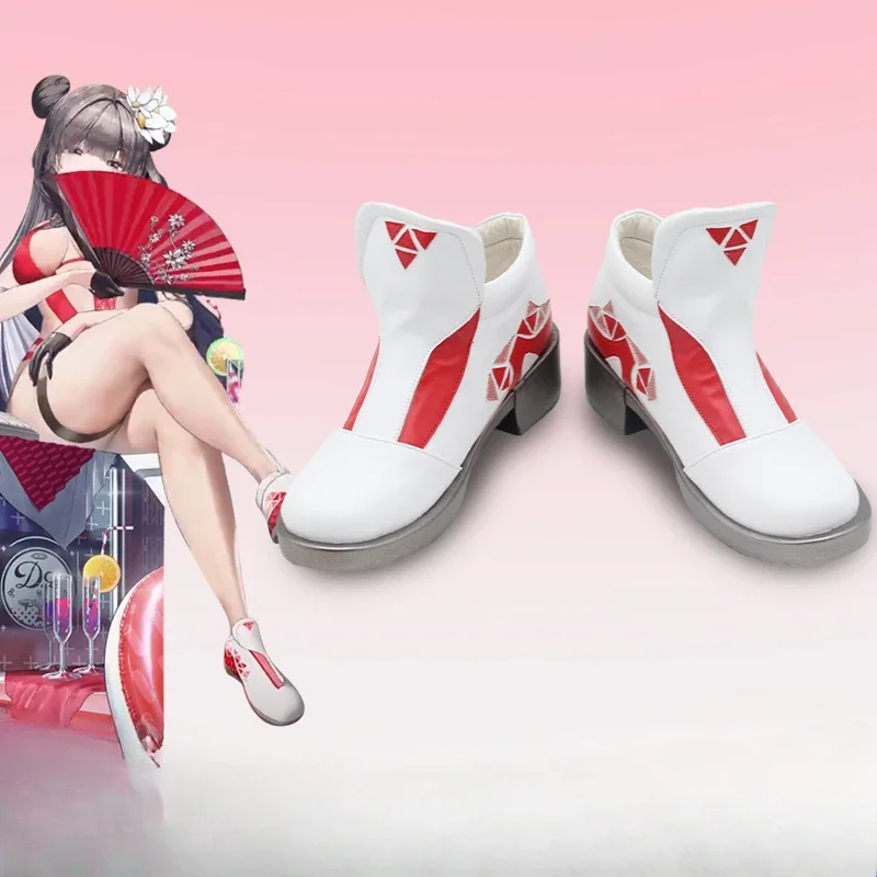 New Game Goddess of Victory: Nikke Yan Swimsuit Cosplay Shoes Boots Halloween Aksesori Dibuat Sesuai Pesanan
New Game Goddess of Victory: Nikke Yan Swimsuit Cosplay Shoes Boots Halloween Aksesori Dibuat Sesuai Pesanan