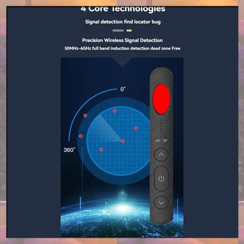 Лидер продаж, анти-скрытый GPS-трекер, RF беспроводной сканер сигналов для домашнего офиса, путешествий
Лидер продаж, анти-скрытый GPS-трекер, RF беспроводной сканер сигналов для домашнего офиса, путешествий