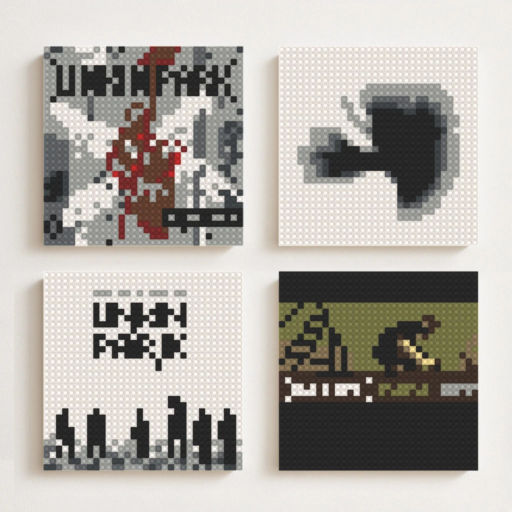 L-Linkin Park Band Album Cover Design Building Blocks Mosaic Pixel Art Brick Painting Modern Home Interior Wall Decoration Poste
L-Linkin Park Band Album Cover Design Building Blocks Mosaic Pixel Art Brick Painting Modern Home Interior Wall Decoration Poste