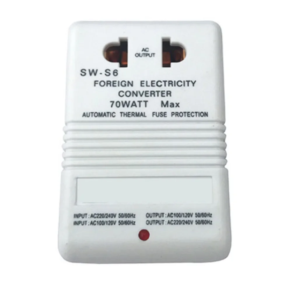 Efficient and Compact Step up OR Step Down Voltage Converter 70W 110V to 220V 20V to 110V for International Use
Efficient and Compact Step up OR Step Down Voltage Converter 70W 110V to 220V 20V to 110V for International Use