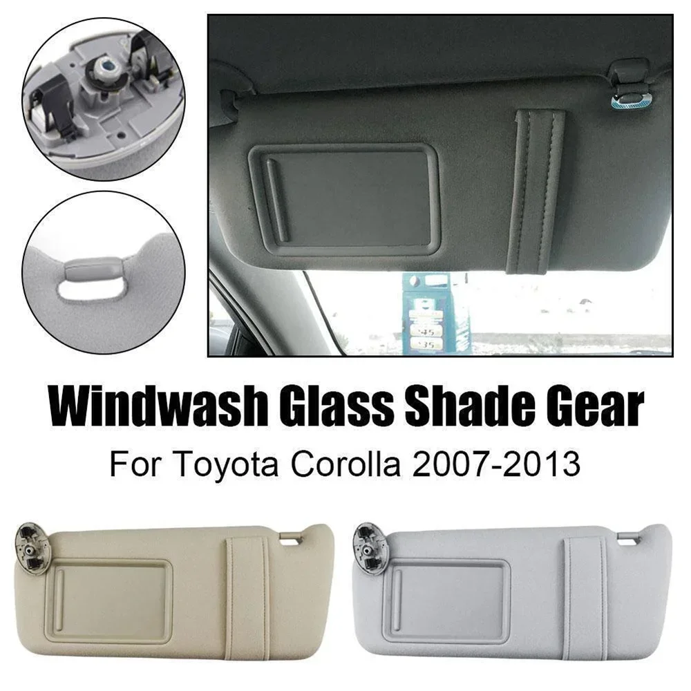 For Toyota Auris Corolla 2008 - 2013 Car Interior Sun Visor With Mirror Grey Beige Sun Shade Left Right Driver Passenger Side
For Toyota Auris Corolla 2008 - 2013 Car Interior Sun Visor With Mirror Grey Beige Sun Shade Left Right Driver Passenger Side
