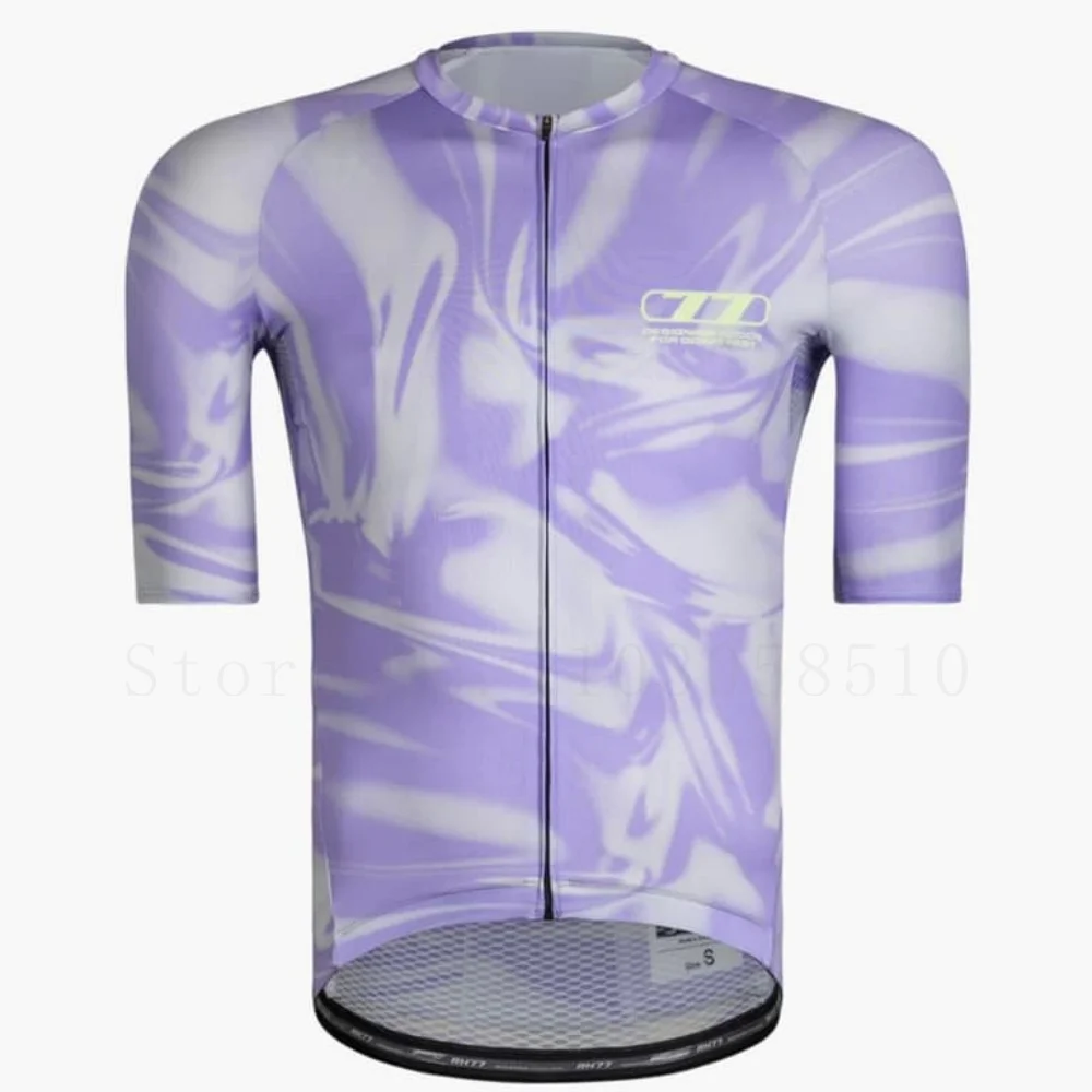 RH77 Summer Short Sleeve Cycling Jersey Team Custom Logo Breathable Quick Dry Moisture Wicking Road Bike MTB Bicycle Shirt 2026
RH77 Summer Short Sleeve Cycling Jersey Team Custom Logo Breathable Quick Dry Moisture Wicking Road Bike MTB Bicycle Shirt 2026