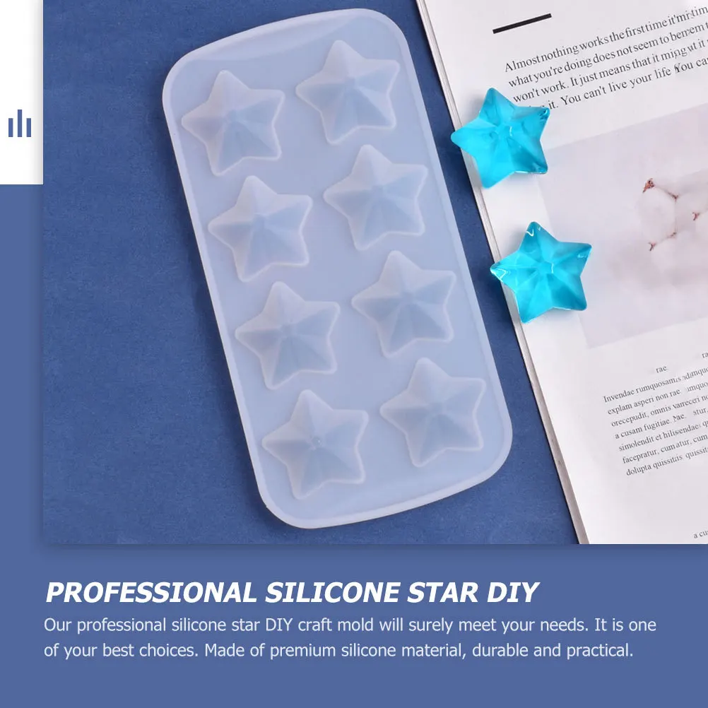 Silicone Star Mold 3D Ice Cube DIY Craft Supplies Easy Clean Reusable Creative Decor Gift Flexible Long Lasting
Silicone Star Mold 3D Ice Cube DIY Craft Supplies Easy Clean Reusable Creative Decor Gift Flexible Long Lasting