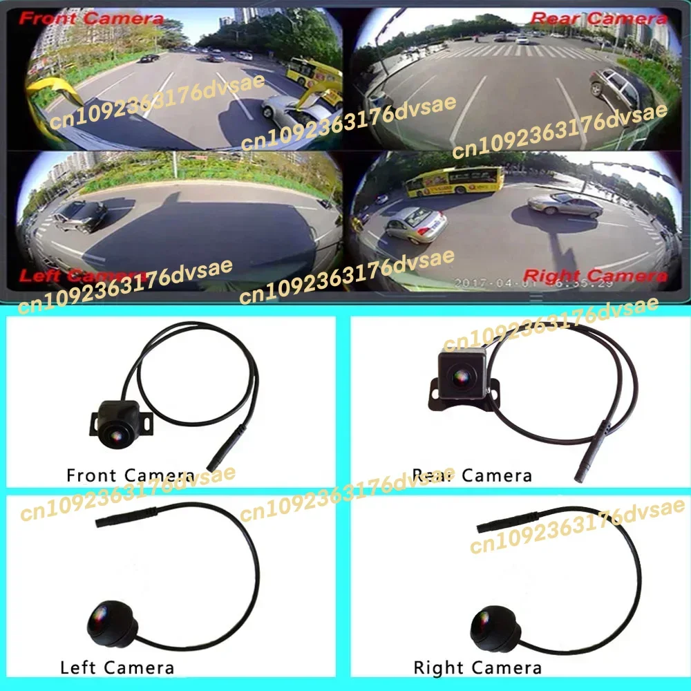 NEW Podofo 360 Panoramic Camera AHD 720P Full Color Image Bird View Left Right Front Rear Cameras For Car Radio Auto Electronics
NEW Podofo 360 Panoramic Camera AHD 720P Full Color Image Bird View Left Right Front Rear Cameras For Car Radio Auto Electronics