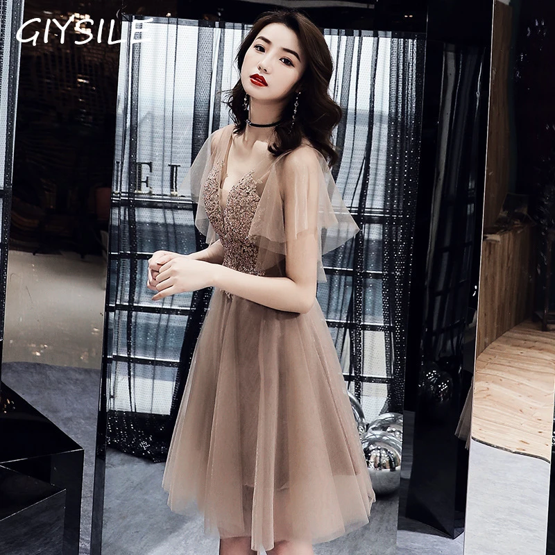 Banquet Evening Dress Female Party Sexy V-neck Dress Temperament Waist Sweet Slim Short Paragraph Formal Dress Women Elegant
Banquet Evening Dress Female Party Sexy V-neck Dress Temperament Waist Sweet Slim Short Paragraph Formal Dress Women Elegant