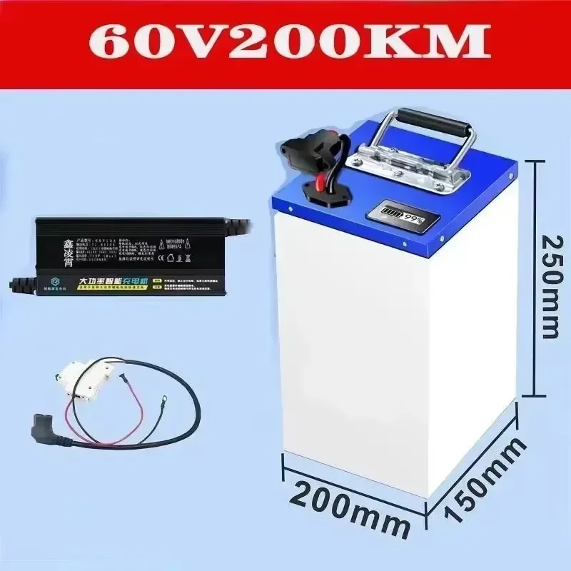 High quality 60V/72V lithium battery -200KM long range, large capacity, suitable for electric motorcycles and tricycles
High quality 60V/72V lithium battery -200KM long range, large capacity, suitable for electric motorcycles and tricycles