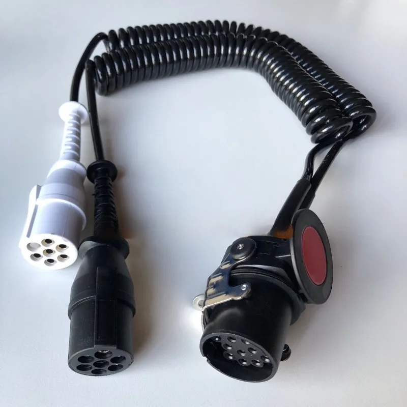 Universal Power Cable One Tow Two Trailer Connection Cables ABS for Volvo for Benz for Scania
Universal Power Cable One Tow Two Trailer Connection Cables ABS for Volvo for Benz for Scania