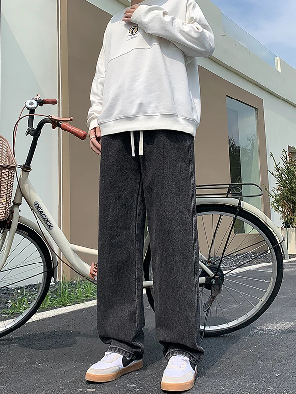 Retro Japanese Waed Straight Leg Jeans Men's Casual Loose Comfortable Long Pants Autumn New Sle Trendy Brand Teenage Casual
Retro Japanese Waed Straight Leg Jeans Men's Casual Loose Comfortable Long Pants Autumn New Sle Trendy Brand Teenage Casual