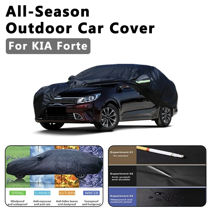 Outdoor Car Cover Waterproof Dustproof UV Sun Protection, Full Car Protector Exterior Accessories For KIA Forte TD YD BD
Outdoor Car Cover Waterproof Dustproof UV Sun Protection, Full Car Protector Exterior Accessories For KIA Forte TD YD BD
