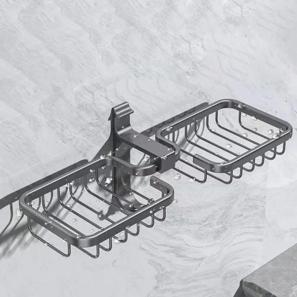 Aluminum Wall-mounted Soap Dish Self Adhesive Punch-Free Soap Drain Box with Drain Water Strong Load-bearing Bathroom Soap Box
Aluminum Wall-mounted Soap Dish Self Adhesive Punch-Free Soap Drain Box with Drain Water Strong Load-bearing Bathroom Soap Box