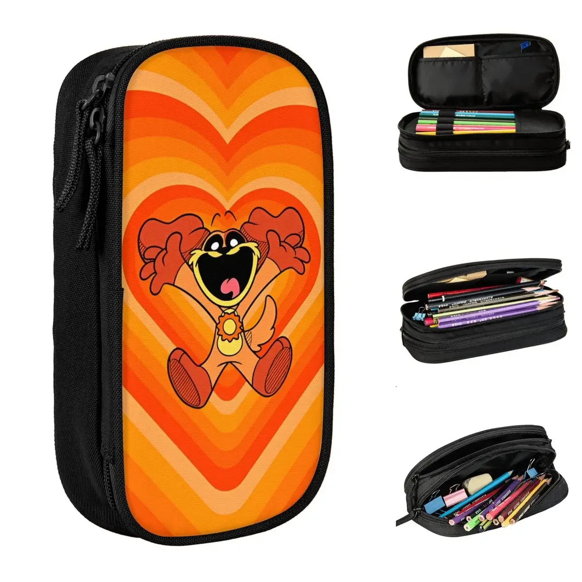 Happy Smiling Critters Pencil Case Cartoon Game Pencil Box Pen Kids Large Storage Bag School Supplies Zipper Stationery
Happy Smiling Critters Pencil Case Cartoon Game Pencil Box Pen Kids Large Storage Bag School Supplies Zipper Stationery