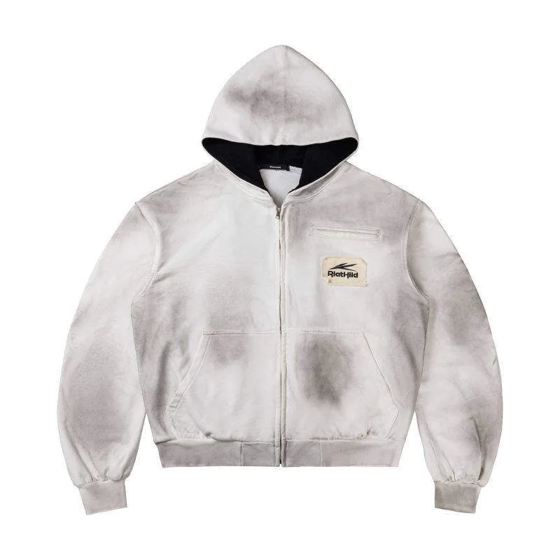 2025 Spring New Japanese Hooded Jacket for Men and Women Retro Doing Old Dirty Stained Washed Short Hoodie
2025 Spring New Japanese Hooded Jacket for Men and Women Retro Doing Old Dirty Stained Washed Short Hoodie