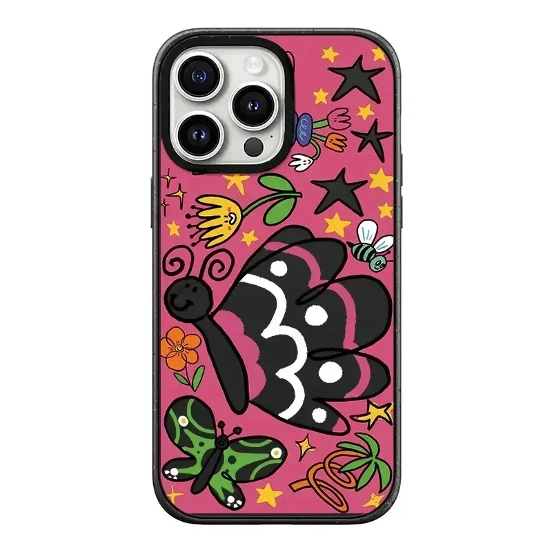 Cartoon Butterfly Black Frosted Phone Case Cover for IPhone 13 14 15 Pro Max Case
Cartoon Butterfly Black Frosted Phone Case Cover for IPhone 13 14 15 Pro Max Case